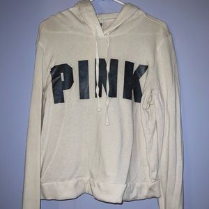 Victoria’s Secret PINK White Sweatshirt